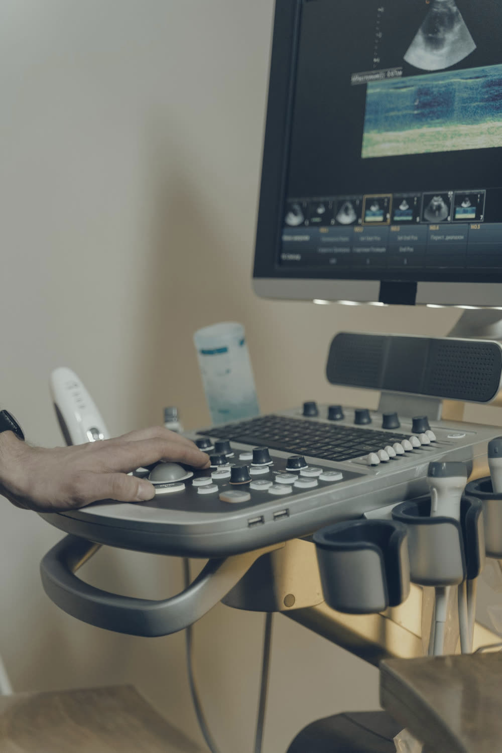 Apparecchiatura diagnostica digitale in uso